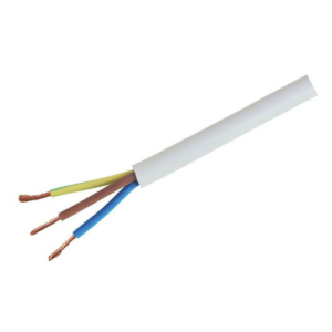 Cabtyre PVC White 1.50mm X 3 Core (per Mtr)