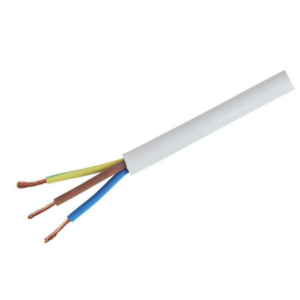 Cabtyre PVC White 2.50mm X 3 Core (per Mtr)
