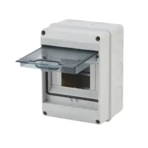 Surface DB 4-5MOD IP55 Smoky Door