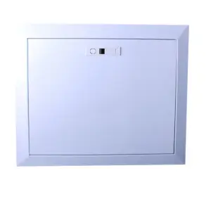 SUF0D Stl DB+door DIN 1X9 Mod Flush 380X380