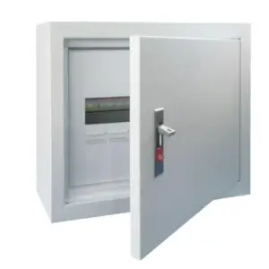 SUS0D Stl DB+door DIN 1X9 Mod Sur 325X325X150