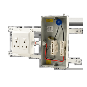 Passive base ECU/CBU and rails