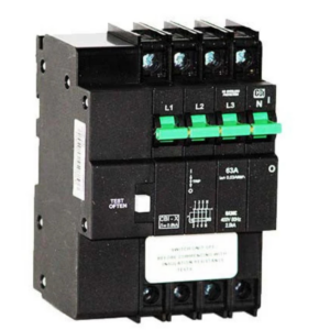 CBI Earth Leak QA36CW 63A 3P+N 3KA 30MA 78mm NO OV