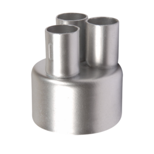 Galvanised Round Box 3 Way Top Entry 20mm