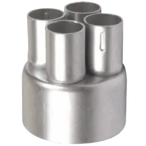 Galvanized round box 4 way top 20MM