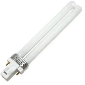 PL-9 Cfl Globe 2 Pin 9W G23 Base 160mm Cool White