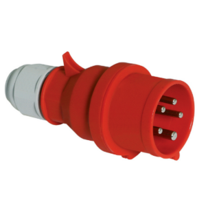Cee Industrial Plugtop 16A 5P IP44 PVC