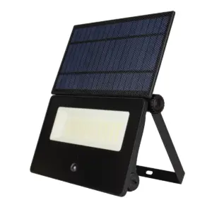 FL080 Black Solar LED Floddlight IP54 16W LED Floo