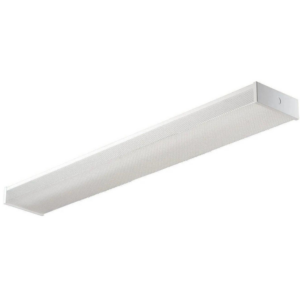 LED Flush Mount, Slim Line Fitting With Grid