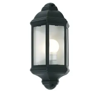 L5001 Black Half Lantern