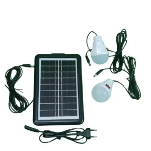 LS033 Solar Outdoor Solar Kit With Solar Panel,led