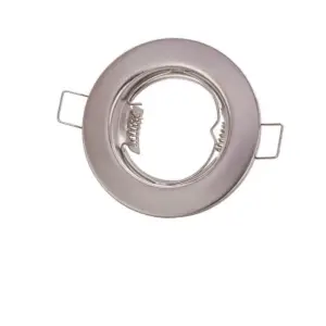 Downlight Fit CB15 Satin Chrome 65mm Flush Mount