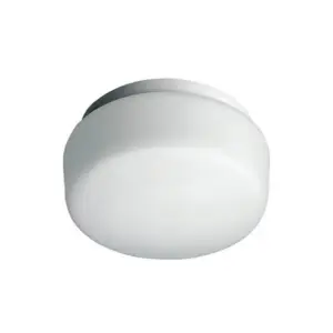 Waco Fitt Ceil Cheese 60W E27 200mm Round Opal Gla