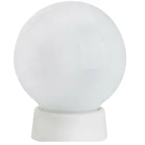 Ready Light PVC Opal Bowl & Gallery + LED Globe