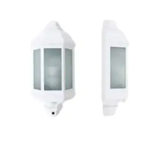 White IP33 1XE27 Cfl Aluminium Fitting WH9012