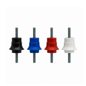 Busbar Insulator M8 Male-male Red