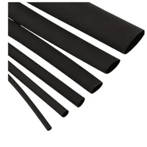 Heat Shrink 25.4mm Black Pre-pack 1MT
