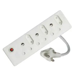 Multiplug 6 Way 3RSA + 3 Euro Unswitched