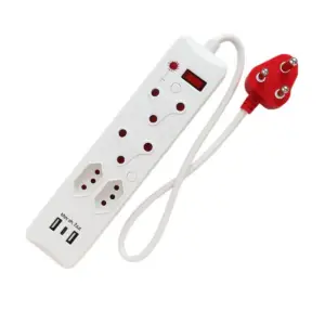 A0014309 Waco Multiplug Surge Protected 4WAY +usb