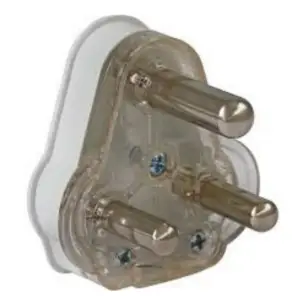 Plugtop 16A PVC 3PIN White