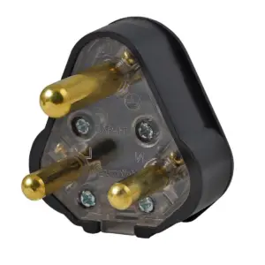 Plugtop 16A Rubber Gap 3PIN