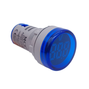 LED DC Voltmeter 3 -600V Blue