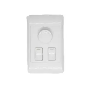 500W Rotary Dimmer On/off With 2 One Way Switches