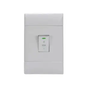 CBI Stove Isolator 30A 2P 4X2 PVC White SUI130-W