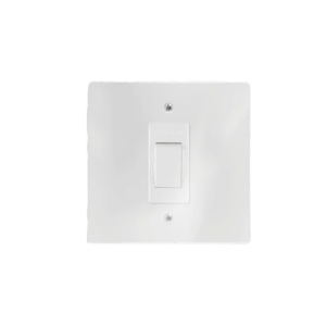 Crabt CL2674P 60A 2P Iso+yoke+cover 100X100 Stl White