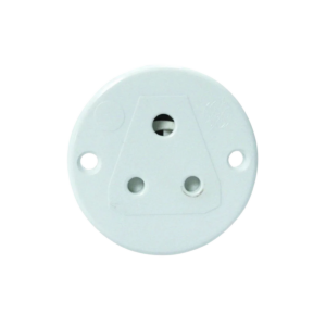 Crabtree Classic 1436W 6A 3PIN Round Socket