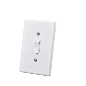 Crabtree Classic Switch+cov 100X50 1LEV 2W 20A Stl