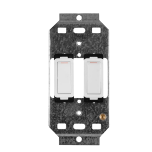 Crabt Clas 2472P 2L2X1W+YOKE Switch 100X50 Whi