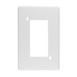 Crabt Class 6543/101P 3L Coverplate Stl 100X50 Whi