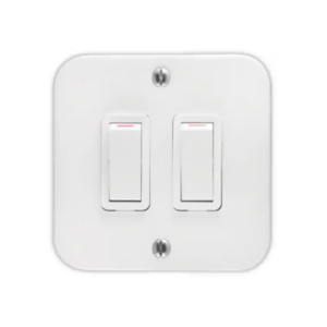 Crabt CL 7372P Industrial 2L1W Swit 75X75 Stl Whi