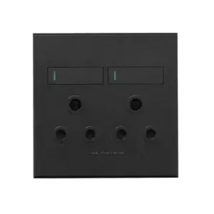 Horm 1080B 4X4 Double Switched Socket