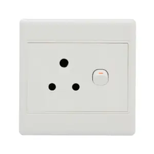Horizon Single Plug 4X4 White
