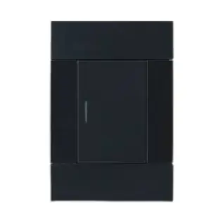 I Lever Two Way Switch 4X2 Black