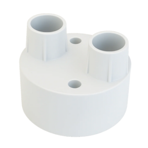 PVC Round Box 2 Way Top Entry 20mm