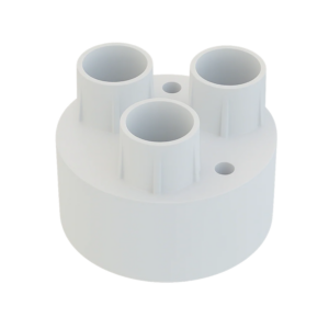 PVC Round Box 3 Way Top Entry 20mm
