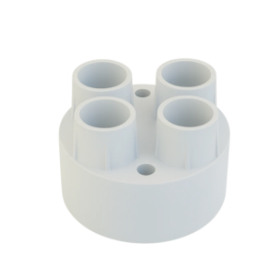 PVC Round Box 4 Way Top Entry 20mm