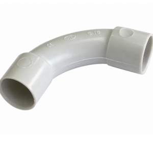 Solid Elbow PVC 25mm PVC Whi