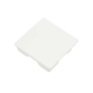PVC Trunking End Stop White 40 X 40