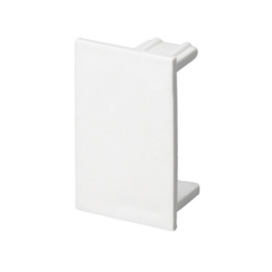 PVC Trunking End Stop White 100 X 40