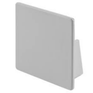 PVC Trunking End Stop Grey 50 X 50