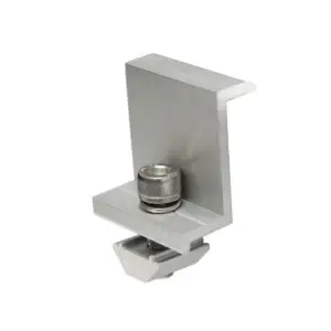 End Clamps For 35mm Framed Panels W/two Grounding