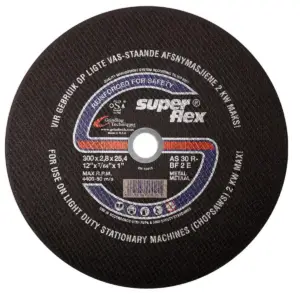 Steel cutting disc